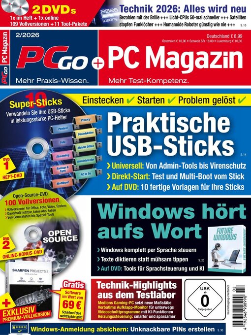 Title details for PC Magazin/PCgo by Weka Media Publishing GmbH - Available